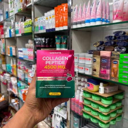 Watsons Collagen Peptide 4500mg – Raspberry Flavor